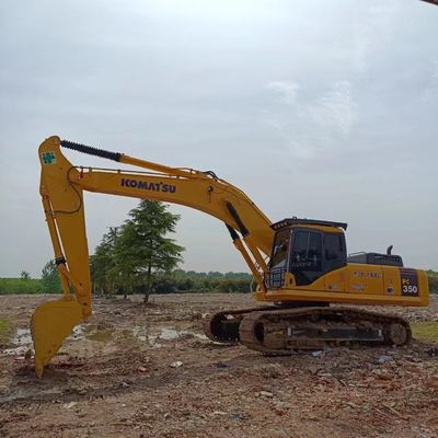 Αρχική υδραυλική αντλία 35 τόνων Komatsu PC350 Χρησιμοποιούμενος εξορυκτής για μηχανήματα κατασκευής