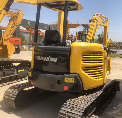 Εργαζόμενος εξορυκτής Komatsu PC50 Χρησιμοποιούμενος εξορυκτής χωρίς πιλότο