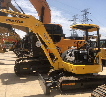Εργαζόμενος εξορυκτής Komatsu PC50 Χρησιμοποιούμενος εξορυκτής χωρίς πιλότο
