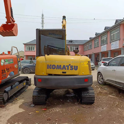 Χρησιμοποιούμενος εξορυκτής Komatsu PC56-7 με 0-2000 ώρες εργασίας και αρχική υδραυλική βαλβίδα