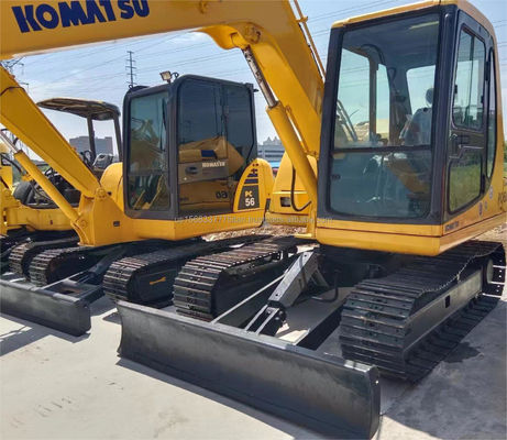 Αρχική υδραυλική αντλία Komatsu PC60 Χρησιμοποιούμενος ανασκαφέας με 0-2000 ώρες εργασίας