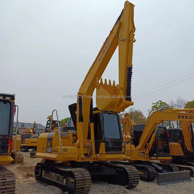 Χρησιμοποιούμενος εξορυκτής Komatsu PC130 13 τόνων στη Σαγκάη μεταχειρισμένος εξορυκτής με πρωτότυπη βαλβίδα