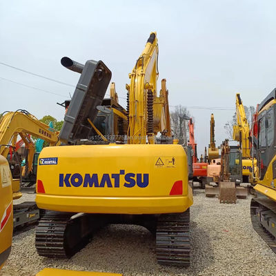 Χρησιμοποιούμενη εξορυκτική μηχανή Komatsu PC130 στη Σαγκάη με χωρητικότητα 13 τόνων και καλή κατάσταση
