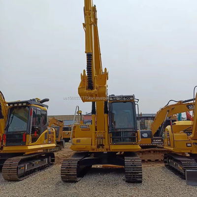 Χρησιμοποιούμενη εξορυκτική μηχανή Komatsu PC130 στη Σαγκάη με χωρητικότητα 13 τόνων και καλή κατάσταση