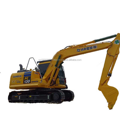 Εκσκαφέας Shanghai Komatsu PC130 με αρχική υδραυλική αντλία και χαμηλό ωράριο εργασίας