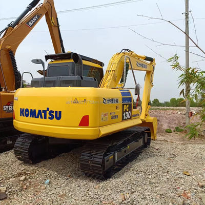Χρησιμοποιούμενη εκσκαφή 13 τόνων KOMATSU PC 130 στη Σαγκάη με βάρος μηχανής 13000 KG