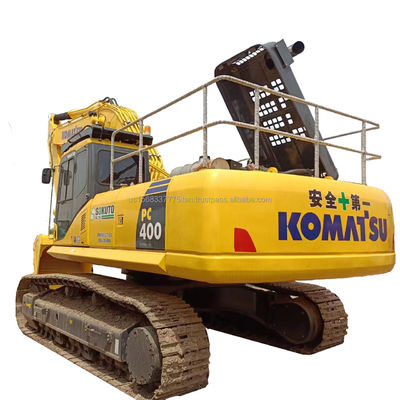 Χρησιμοποιημένη μηχανή Komatsu PC400-7 με αρχική υδραυλική βαλβίδα στη Σαγκάη