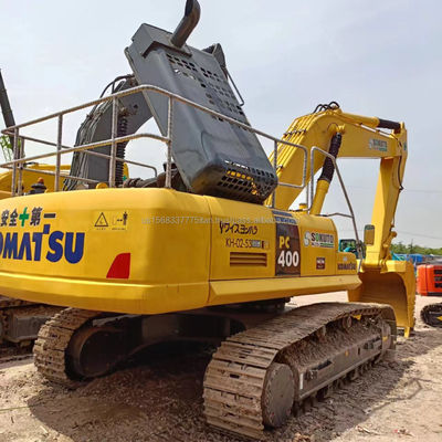 Χρησιμοποιημένη μηχανή Komatsu PC400-7 με αρχική υδραυλική βαλβίδα στη Σαγκάη