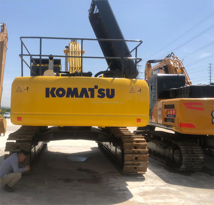 Χρησιμοποιούμενος εξορυκτής Komatsu PC450 2016 Ιαπωνία Υδραυλική μηχανή σάρωσης βάρος 40000 KG