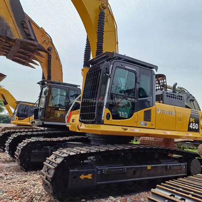 Χρησιμοποιούμενος εξορυκτής PC450-7 της Komatsu με χαμηλό ωράριο εργασίας και επιλογή χωρητικότητας κουβάς 2M3