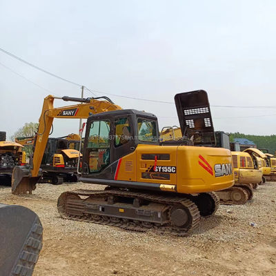 SANY SY155C Εκσκαφέας Εξαιρετικές συνθήκες για εργασίες εξόρυξης Λιγές ώρες εργασίας και κινητήρας