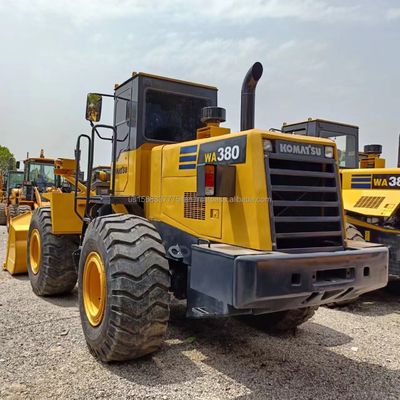 Χρησιμοποιήθηκε Komatsu WA 380 φορτιστή στην Ιαπωνία με πρωτότυπη υδραυλική αντλία και μεγάλη απόδοση