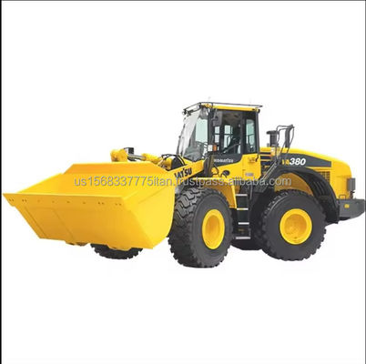Αρχική μεταχειρισμένη φορτιστή Komatsu WA 380 με εξαιρετικές επιδόσεις στα καταστήματα υλικών οικοδόμησης