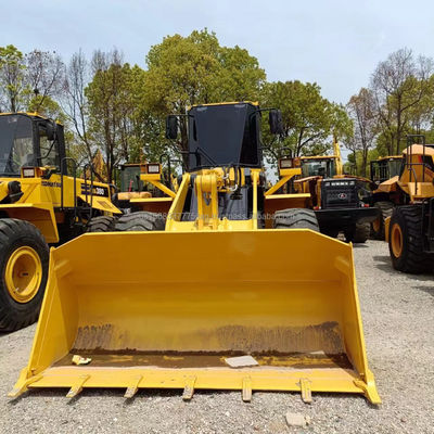 Αρχική μεταχειρισμένη φορτιστή Komatsu WA 380 με εξαιρετικές επιδόσεις στα καταστήματα υλικών οικοδόμησης