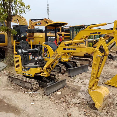 2016 Komatsu PC18MR Mini Χρησιμοποιούμενος Εκσκαφέας Εκσκαφέας Crawler με Αρχική Υδραυλική Βαλβίδα