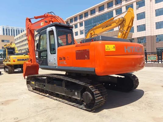 24ton 2016 Hitachi ZX240 μεταχειρισμένη μηχανή ανασκαφής για την κατασκευή σας