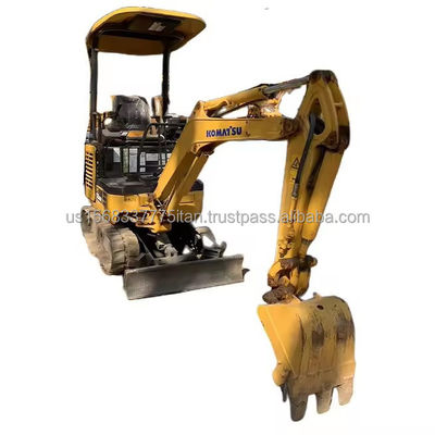Η Komatsu PC18MR Mini Υδραυλική Εκσκαφέας Χρησιμοποιούμενη Εκσκαφέας Harga Crawler Έτος 2016 0.13M3