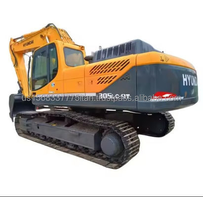 30 τόνων 305 Crawler Excavator με 0-2000 ώρες εργασίας στην Κορέα Χρησιμοποιούμενη Hyundai 305LC-9T