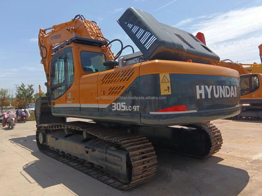 30 τόνων 305 Crawler Excavator με 0-2000 ώρες εργασίας στην Κορέα Χρησιμοποιούμενη Hyundai 305LC-9T
