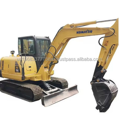 Αρχική υδραυλική βαλβίδα Komatsu PC56-7 Χρησιμοποιούμενος εξοπλισμός εκσκαφής 5 τόνων