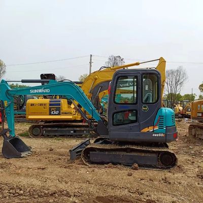 6TON Sunward SWE 60E Υδραυλική μηχανή ανασκόπησης μεταφοράς υλικών