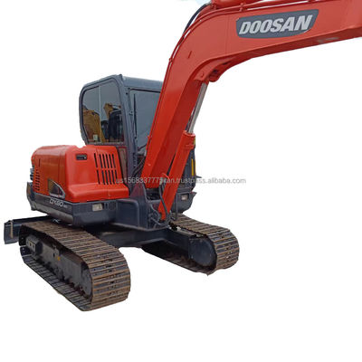 Η εκσκαφέας DOOSAN DX60 με χωρητικότητα κουβάς 0,21M3 στην αγορά υδραυλικών κατασκευών