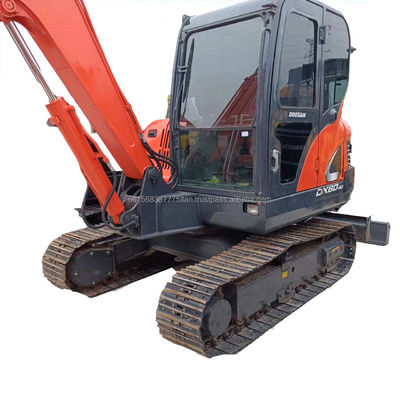 DOOSAN DX60 Εκσκαφέας Εξαιρετική απόδοση Ιδανική για υδραυλική κατασκευαστική μηχανή
