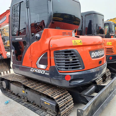 Η εκσκαφέας DOOSAN DX60 με εξαιρετική αποτελεσματικότητα και καλή απόδοση σε προσιτή τιμή