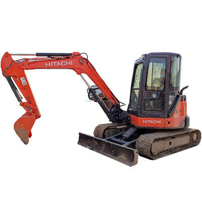 Μίνι εκσκαφέας 5 τόνων Hitachi ZX50u και αρχική υδραυλική αντλία από την Ιαπωνία για εισαγωγή