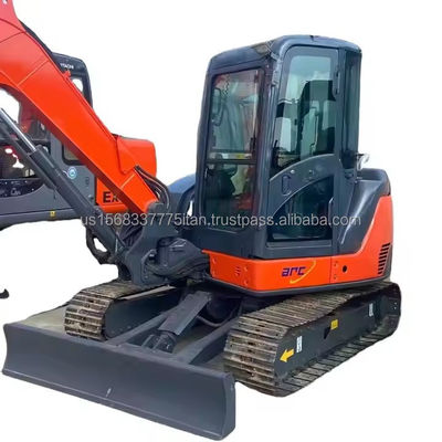 Η Hitachi ZX50u 5 τόνων Μίνι Εκσκαφέας 5 τόνων Εκσκαφέας με αρχικό υδραυλικό κύλινδρο