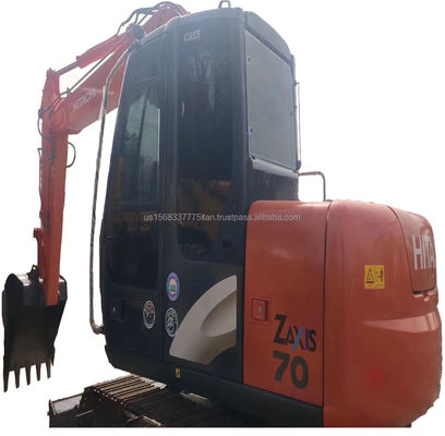 2016 Original Japan Used Hitachi ZX70 Excavator με και αρχική υδραυλική αντλία
