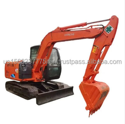 Χρησιμοποιούμενη εκσκαφέας Hitachi ZX60 με αρχική υδραυλική βαλβίδα και βάρος μηχανής 7000 KG