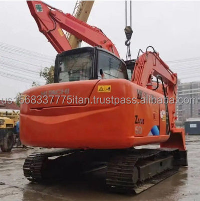 Χρησιμοποιούμενη εκσκαφέας Hitachi ZX60 με αρχική υδραυλική βαλβίδα και βάρος μηχανής 7000 KG