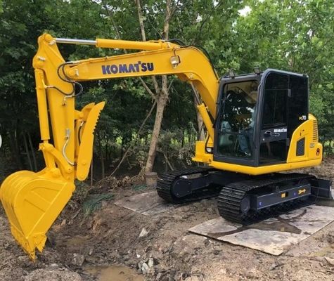 Κομάτσου PC70 7T Χρησιμοποιούμενη εκσκαφέας με χωρητικότητα κουβάς 0,2M3 και καλή κατάσταση πορείας
