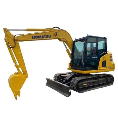 Εκσκαφέας PC70 Komatsu με αρχικό υδραυλικό κύλινδρο και βάρος μηχανής 7000 KG