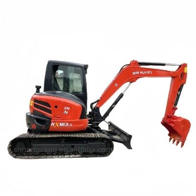 Αρχικό υδραυλικό κύλινδρο 6ton Kubota Mini Excavator KX163 με 0-2000 ώρες εργασίας