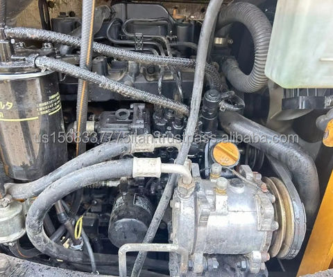 Μικρή ώρα εργασίας Sany SY35U Mini Digger με αρχική υδραυλική αντλία και κινητήρα ISUZU