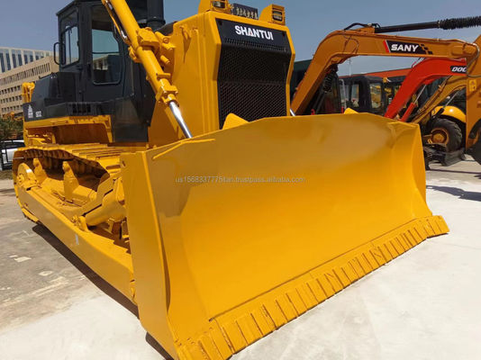 Χρησιμοποιημένη μπουλντόζα Shantui SD16 SD22 SD32 Crawler με χωρητικότητα κουβάς 1.38M3 και 202 kw