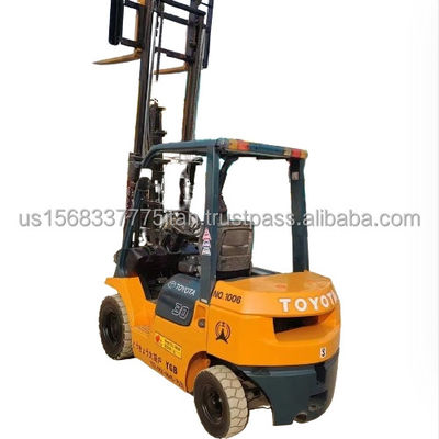 Ιαπωνικό 45kw Toyota 4.5 Ton Forklift FD45 ανελκυστήρας για χειρισμό βαρέων φορτίων