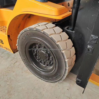 Ιαπωνικό 45kw Toyota 4.5 Ton Forklift FD45 ανελκυστήρας για χειρισμό βαρέων φορτίων