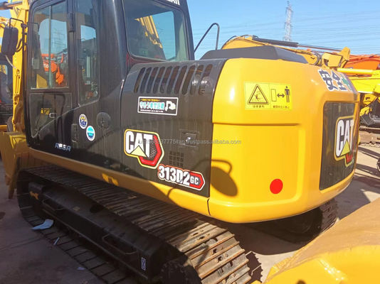 313D2GC Εκσκαφέας Caterpillar 74,5 kw 13000 KG Χρησιμοποιούμενος Εκσκαφέας Crawler για την κατασκευή