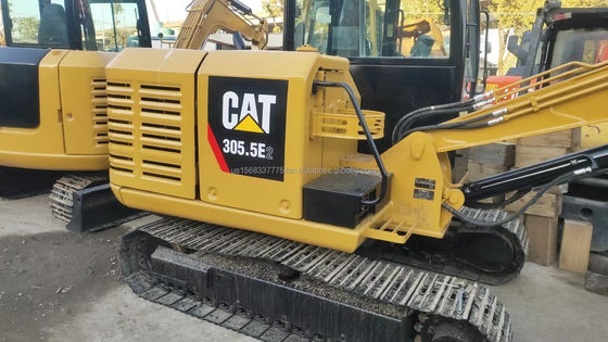 305.5Ε2 Χρησιμοποιούμενη μίνι εκσκαφέας Caterpillar 5 τόνων Εργασιακό βάρος 0-2000 ώρες εργασίας