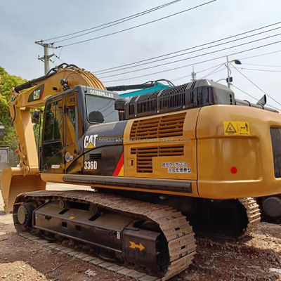 Μεγάλη σκάφτρα Caterpillar 336D με χωρητικότητα κουβάς 2,27M3 και χαμηλές ώρες εργασίας