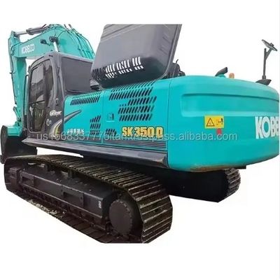 Kobelco SK350 Excavator Digger 99% Καλύτερο βάρος μηχανής 35000 KG Αρχική υδραυλική αντλία