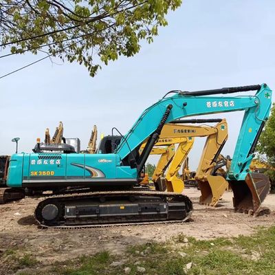 Kobelco SK350 Excavator Digger 99% Καλύτερο βάρος μηχανής 35000 KG Αρχική υδραυλική αντλία