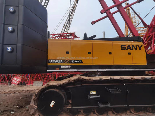 Χρησιμοποιούμενο ανελκυστήρα SANY SCC2000A 20000 kg Εξαιρετικές επιδόσεις κατασκευαστική μηχανή