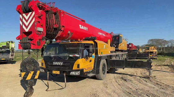 SANY 260 τόνων γερανό Εξαιρετικές επιδόσεις και χαμηλές ώρες εργασίας για την κατασκευή