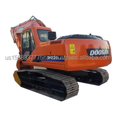 22000 KG Doosan DH220 Πολυλειτουργία Χρησιμοποιούμενη Μίνι Εκσκαφέας Με Αρχική Υδραυλική Αντλία