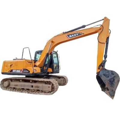 Δεύτερο χέρι Sany SY135C Pro Crawler Excavator 13,5 τόνων με 0-2000 ώρες εργασίας