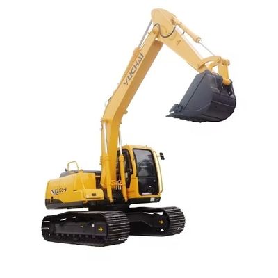Χρησιμοποιούμενο μέσο Sany 135c Pro Excavator με αρχικό υδραυλικό κύλινδρο και 73kw ισχύ